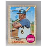 1968 Topps Willie Stargell HOF 86 Surface/Corners