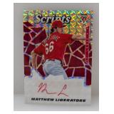 2021 Mosaic Scripts Matthew Liberatore SP Red Auto