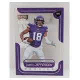 2020 Playoff Chronicles Justin Jefferson Clear RC