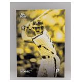 2025 Topps Black And White Yellow /75 Mike Schmidt