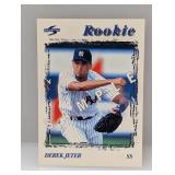 1996 Pinnacle Score Sample Derek Jeter RC #240
