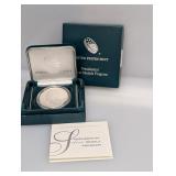 1oz .999 Silv Adams Presidential Medal