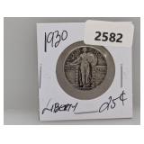 1930 90% Silv Liberty Quarter