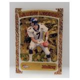 1998 NFL Topps Leading Legends Gold John Elway