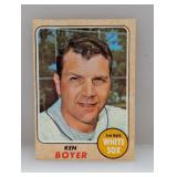 1968 Topps Baseball Ken Boyer 259 Corners