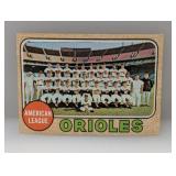 1968 Topps Orioles Robinson/Robinson/Palmer Corner