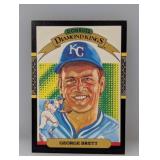 1986 MLB Leaf Donruss Diamond Kings George Brett