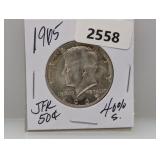 1965 40% Silv JFK Half $1 Dollar