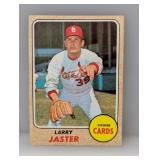 1968 Topps Baseball Larry Jaster 117 Corners