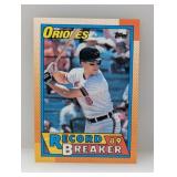 1990 Topps 89 Record Breaker Cal Ripken Jr