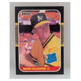 1987 Donruss RRC Mark McGwire RC #46 Edges