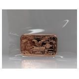 1oz .999 Copper $1 Bar