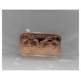 1oz .999 Copper $1 Bar