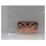 1oz .999 Copper $1 Bar