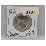 1967 Canada Quarter