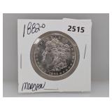 1882-O 90% Silv Morgan $1 Dollar