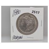 1886 90% Silv Morgan $1 Dollar
