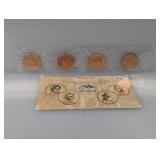 2007 (4) 1st Spouse Bronze Medal Set