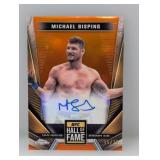 2024 UFC Topps Orange 15/25 Auto Michael Bisping