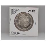 1880-S 90% Silv Morgan $1 Dollar