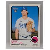 2022 Bobby Witt Jr. Topps Heritage RC #520