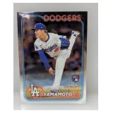 2024 Topps Chrome Yoshinobu Yamamoto Rookie #18
