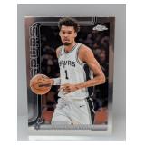 2025-26 Topps Chrome Victor Wembanyama #221