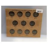 Jefferson Silver Nickel Set