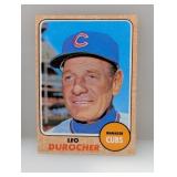 1968 Topps Leo Durocher HOF 321 Scratches/Corners