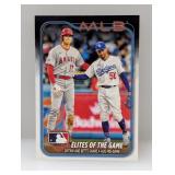 2024 Topps Elites of Game Checklist Ohtani Betts