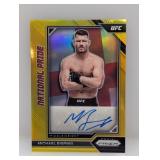 2023 UFC Prizm Gold Auto 2/10 Michael Bisping