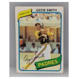 1980 Topps Ozzie Smith #393 Corners/Edges