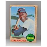 1968 Topps Paul Casanova TUFF HN 560 Corners