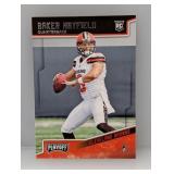 2018 Panini Playoff Baker Mayfield RC #202 Edge