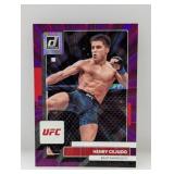 2023 UFC Donruss Purple Laser 58/99 Henry Cejudo