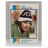 1973 Topps Joe Namath #400 Surface/Edges