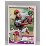 2018 Ohtani Topps Update 1983 Design RC Corners