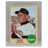 1968 Topps Willie Mays HOF 50 Crease/Corner/Edge