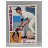 1984 Topps Don Mattingly Rookie #8