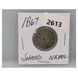 1867 Shield Nickel