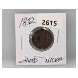 1872 Shield Nickel