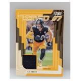 2025 T.J. Watt Panini Score Zoned In Jersey