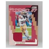 2025 Fred Warner Panini Score Zoned In Jersey