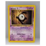 Pokemon 2001 1st Edition Unown E 67 *LP