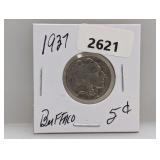 1937 Buffalo Nickel