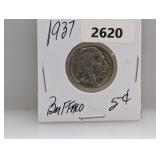 1937 Buffalo Nickel