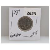 1937 Buffalo Nickel