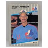 1989 Fleer Randy Johnson RC #381 Edges