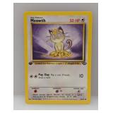 Pokemon 1999 1st Edition Meowth 56 *MP