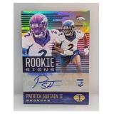 2024 NFL Illusions RC Blue/199 Auto RC Surtain II